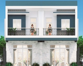 Nhà 2 căn liền kề chú Tuyền